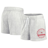 Kansas City Chiefs Women's Vintage Badge Shorts Oatmeal | Fanatics