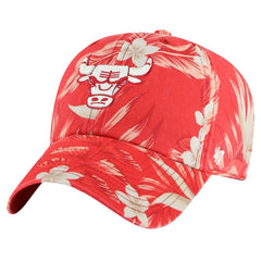 Chicago Bulls '47 Tropicalia Floral Clean Up Adjustable Hat Red - NBA