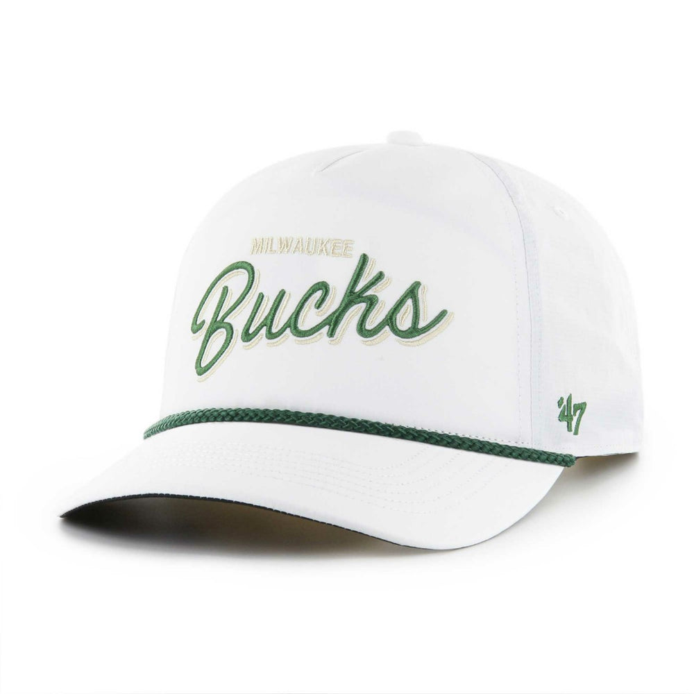Milwaukee Bucks '47 Fairway Hitch brrr Adjustable Hat White - NBA
