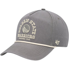 Golden State Warriors '47 Canyon Ranchero Hitch Adjustable Hat Charcoal - NBA