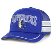 Dallas Mavericks '47 Sidebrand Stripes Trucker Adjustable Hat Blue - NBA