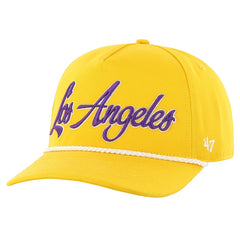 Los Angeles Lakers '47 Overhand Logo Hitch Adjustable Hat Gold - NBA