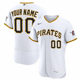 Pittsburgh Pirates Nike Home Authentic Custom Jersey - MLB
