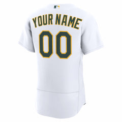 Athletics Nike Home Authentic Custom Jersey - MLB