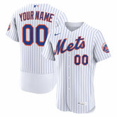 New York Mets Nike Home Authentic Custom Jersey - MLB