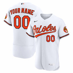 Baltimore Orioles Nike Home Authentic Custom Jersey - MLB