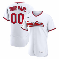 Cleveland Guardians Nike Home Authentic Custom Jersey - MLB