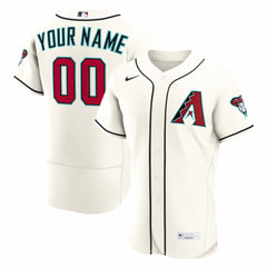 Arizona Diamondbacks Nike Home Authentic Custom Jersey - MLB