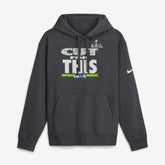 Seattle Seahawks Super Bowl LX Champions Pickoff Move Parade Club Fleece Hoodie Anthracite | Nike for Sale