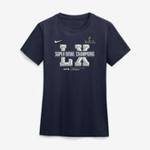 Seattle Seahawks Women's Super Bowl LX Champions Sacrifice T-Shirt College Navy | Nike for Sale