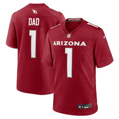 Number 1 Dad Arizona Cardinals Game Jersey Cardinal | Nike for Sale