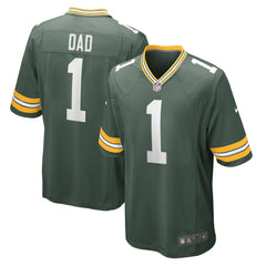 Number 1 Dad Green Bay Packers Game Jersey Green | Nike for Sale