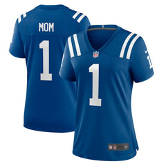 Number 1 Mom Indianapolis Colts Women's Game Jersey Royal | Nike for Sale