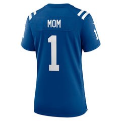 Number 1 Mom Indianapolis Colts Women's Game Jersey Royal | Nike for Sale