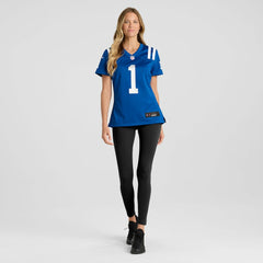 Number 1 Mom Indianapolis Colts Women's Game Jersey Royal | Nike for Sale