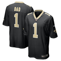 Number 1 Dad New Orleans Saints Game Jersey Black | Nike for Sale