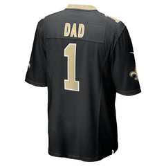 Number 1 Dad New Orleans Saints Game Jersey Black | Nike for Sale