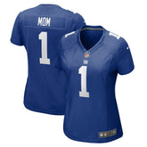 Number 1 Mom New York Giants Women's Game Jersey Royal | Nike for Sale