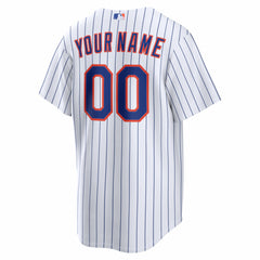 New York Mets Nike Home Replica Custom Jersey - MLB