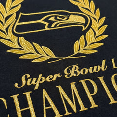 Seattle Seahawks Super Bowl LX Champions USA 250 NFL Gold Standard Fleece Sweatshirt Black | Fanatics