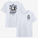 Seattle Seahawks Women's Super Bowl LX Champions Long Ball T-Shirt White | Nike for Sale