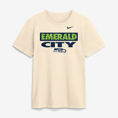 Seattle Seahawks Emerald City T-Shirt Natural | Nike for Sale
