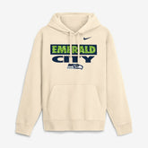 Seattle Seahawks Emerald City Club Fleece Hoodie Natural | Nike for Sale