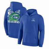 Seattle Seahawks Classic Scribble Legacy Fleece Hoodie Royal | Fanatics