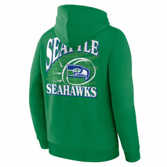 Seattle Seahawks Classic Scribble Legacy Fleece Hoodie Apple Green | Fanatics
