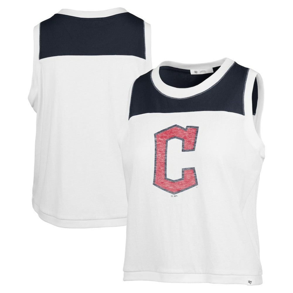Cleveland Guardians '47 Women's Premier Zoey Waist Length Tank Top - MLB
