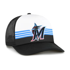 Miami Marlins '47 Lift Off Foam Front Mesh Trucker Adjustable Hat - MLB