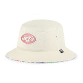 New York Jets '47 Women's Pollinator Bucket Hat Natural | 47 brand