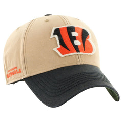 Cincinnati Bengals '47 Dusted Sedgwick MVP Adjustable Hat Khaki/Black | 47 brand