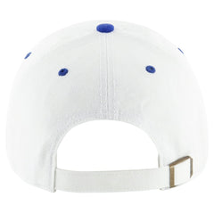 New York Giants '47 Double Header Diamond Clean Up Adjustable Hat White/Royal | 47 brand