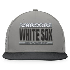 Chicago White Sox Fanatics Line Drive Two-Tone Snapback Hat - MLB