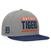 Detroit Tigers Fanatics Line Drive Two-Tone Snapback Hat - MLB