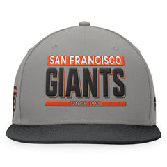 San Francisco Giants Fanatics Line Drive Two-Tone Snapback Hat - MLB
