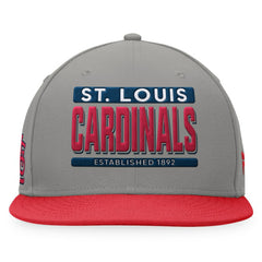 St. Louis Cardinals Fanatics Line Drive Two-Tone Snapback Hat - MLB