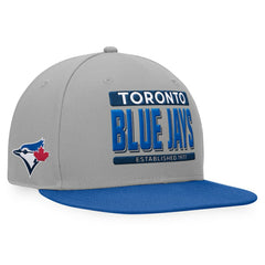 Toronto Blue Jays Fanatics Line Drive Two-Tone Snapback Hat - MLB