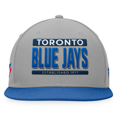 Toronto Blue Jays Fanatics Line Drive Two-Tone Snapback Hat - MLB