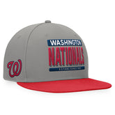 Washington Nationals Fanatics Line Drive Two-Tone Snapback Hat - MLB