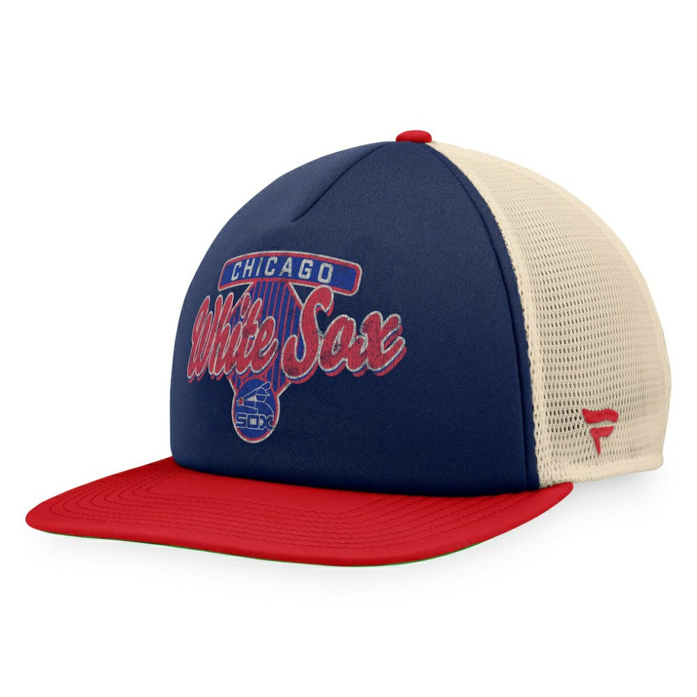 Chicago White Sox Fanatics Cooperstown Collection Talley Foam Trucker Snapback Hat - MLB