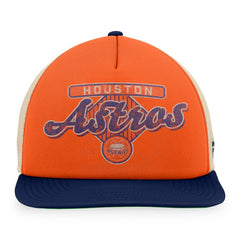 Houston Astros Fanatics Cooperstown Collection Talley Foam Trucker Snapback Hat - MLB