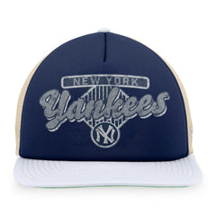 New York Yankees Fanatics Cooperstown Collection Talley Foam Trucker Snapback Hat - MLB