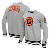 Phoenix Suns Pro Standard Crest Emblem Pullover Sweatshirt Heather Gray - NBA