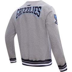 Memphis Grizzlies Pro Standard Crest Emblem Pullover Sweatshirt Heather Gray - NBA
