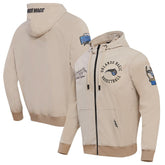 Orlando Magic Pro Standard Hybrid Full-Zip Hoodie Khaki - NBA