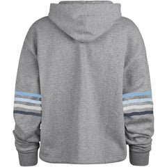 Tennessee Titans '47 Women's Upland Bennett Pullover Hoodie Heather Gray | 47 brand
