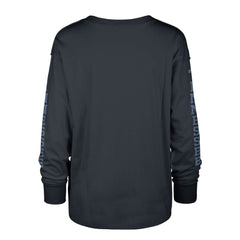 Tennessee Titans '47 Women's Tom Cat Lightweight Long Sleeve T-Shirt Navy | 47 brand