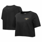 New Orleans Pelicans Pro Standard Women's Holiday Glam Boxy T-Shirt Black - NBA